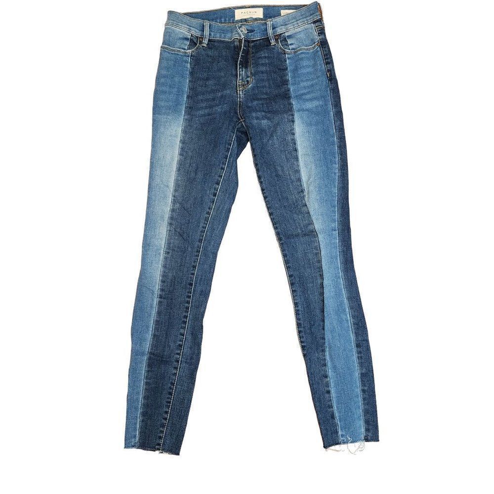 Pacsun Color block High Rise Ankle Jeggings Size 23